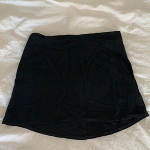 Black Mini Skirt Princess Polly